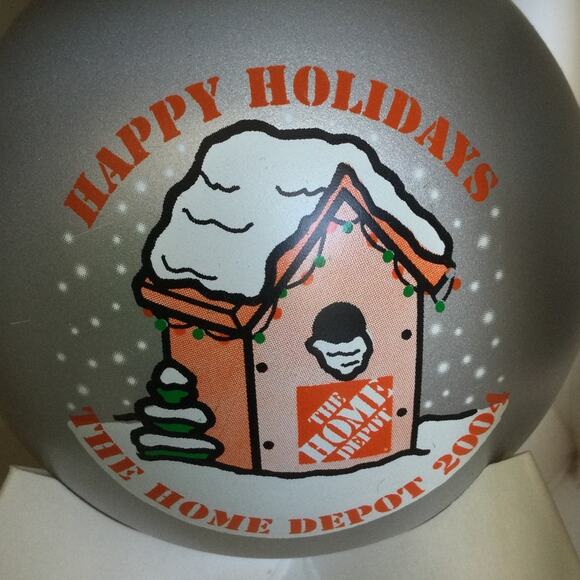 The Home Depot Collectable Christmas Ornaments lot of 7 - Picture 7 of 16
